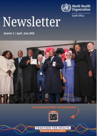 WHO South Africa 2026 2nd Quarter Newsletter (April-June)